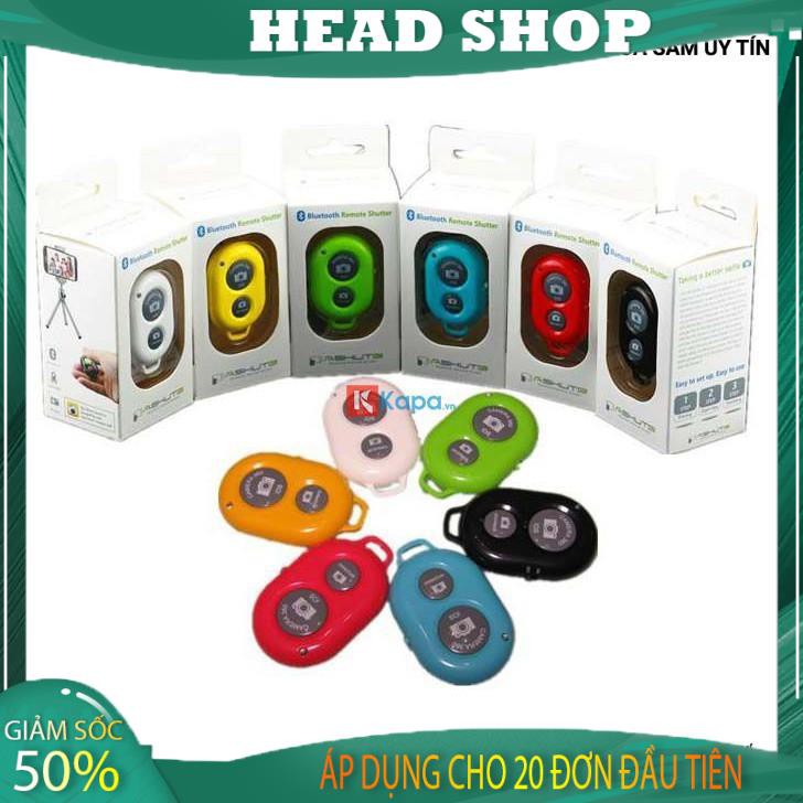 Remote Bluetooth chụp hình tự sướng màu ngẫu nhiên HEAD SHOP