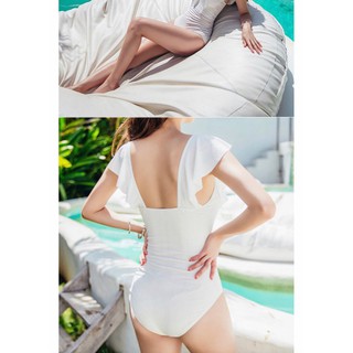 Bikini thun gân cánh tiên liền thân (3 màu)