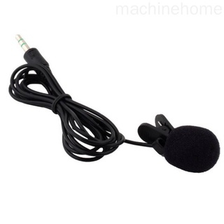 Micro thu âm mini dạng kẹp jack 3.5mm gắn điện thoại di động