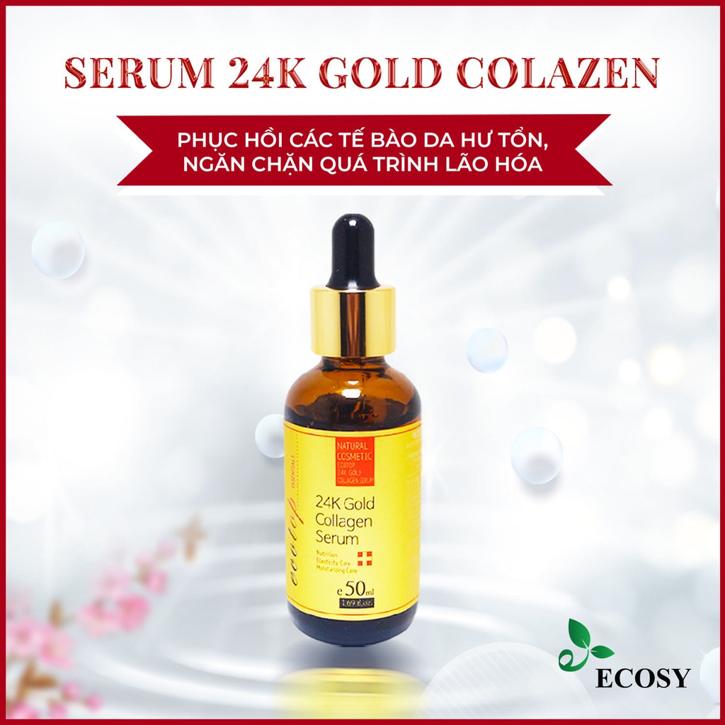 Serum Dưỡng Da Chống Lão Hoá -EcoTop 24k Gold Collagen Serum