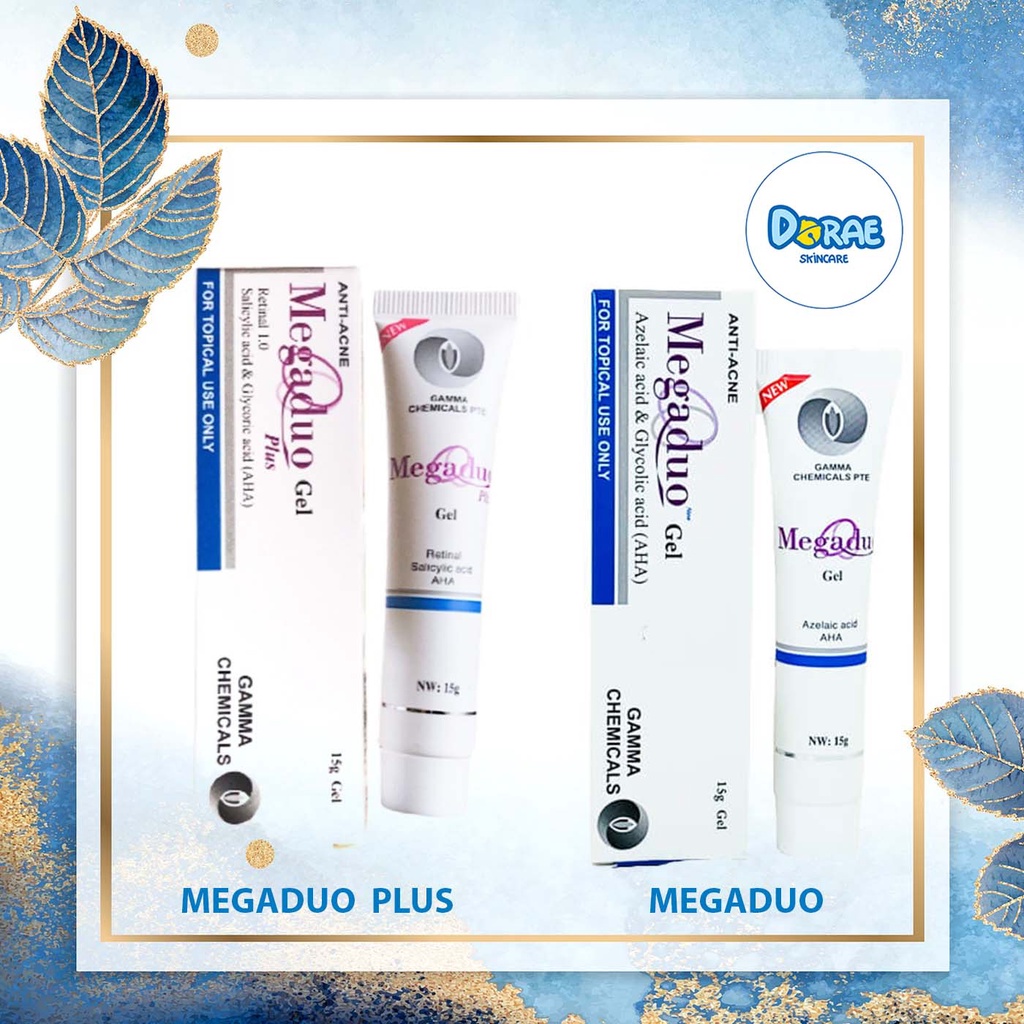 ✅ Gel ngừa mụn, giảm thâm Megaduo gel 15g