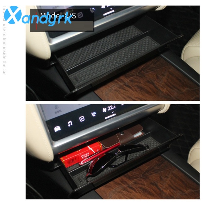 Box Drawer Tray For Tesla Model S/ Console Style Storage Center Car