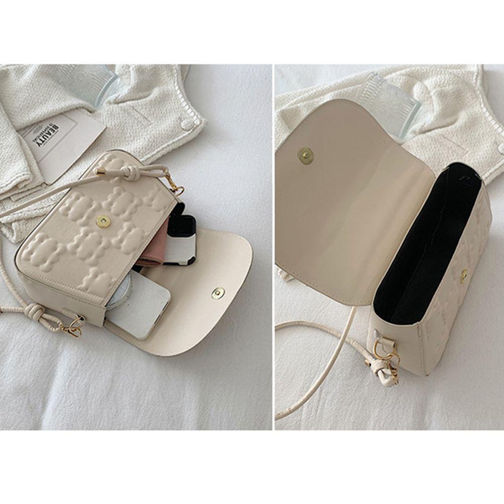 MIH Túi Xách Da PU Nắp Gập