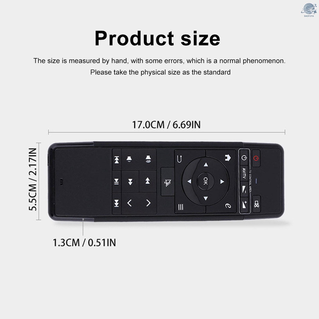 Điều Khiển Từ Xa Hcy-63A 2 Trong 1 2.4 Ghz 6 Trục Cho Tv Android