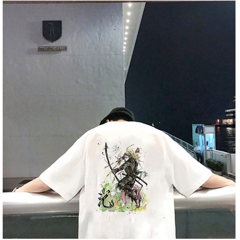 Áo thun unisex form rộng phong cách Nhật Bản đẹp độc lạ vải dày mịn 2019T1670