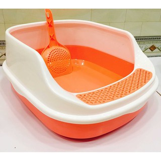 Thau đựng cát cho mèo vệ sinh nhựa cao cấp loại 1
