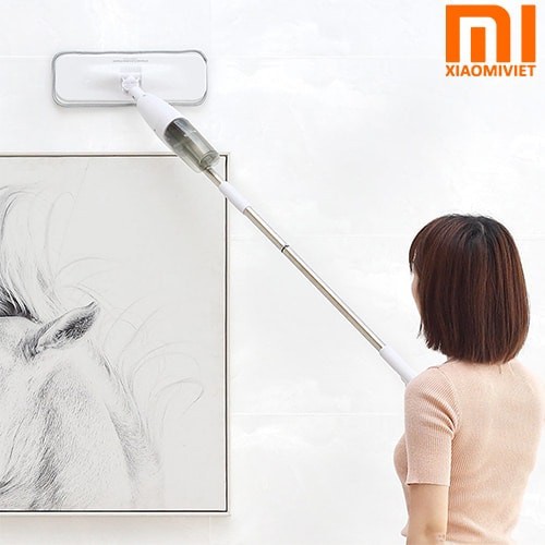 Chôi lau nhà thông minh Xiaomi Deerma - cây lau nhà 2 trong 1 vừa xịt vừa lau tiện lợi