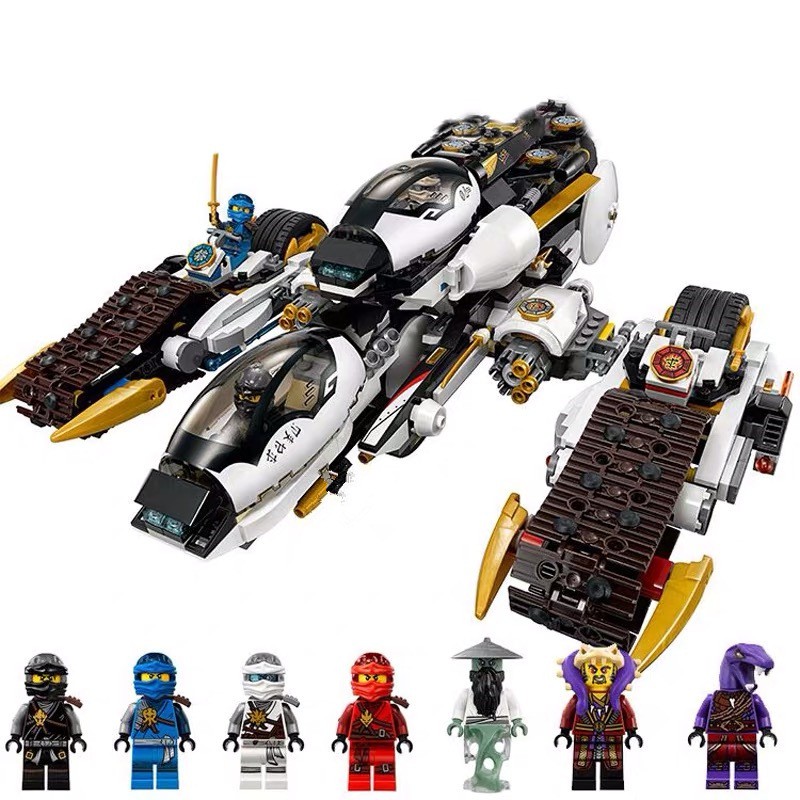 Xếp hình Ninjago 70595 Chiến Xa Tàng Hình của các Ninja BELA 10529 Ninjago Ultra Stealth Raider lắp 