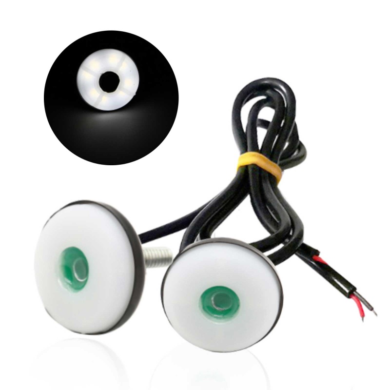 Đèn LED Mắt Đại Bàng Gắn Biển Số Xe Mô Tô