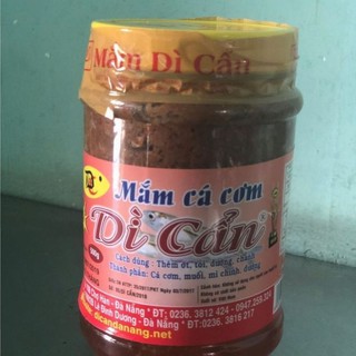 Mắm cá cơm Dì Cẩn Đà Nẵng hũ 500d