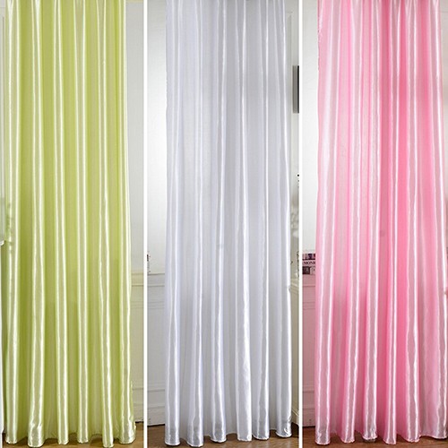 1 Tấm Rèm cửa sổ xuyên lỗ thanh ray màu sắc trang nhã