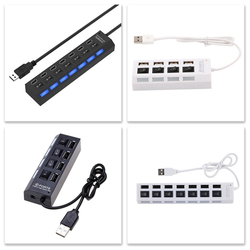 Golddream1 Đầu Chia Cổng Usb 4 / / 7 Hub 2.0 Zymayi1 2020