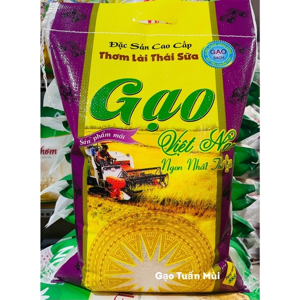 Gạo Thơm Lài Thái (Dẻo ,Mềm ,Thơm Ngọt Cơm )