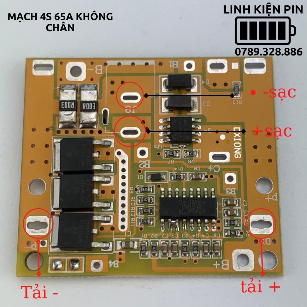 Mạch Makita 4s 65A không chân