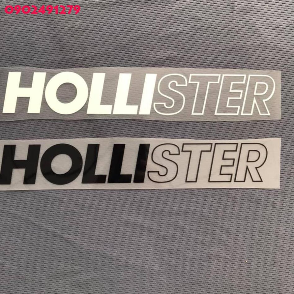 [Giá Sỉ] Hình ủi nhiệt - Hollister