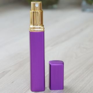 Vỏ chai nước hoa dạng xịt 12ml (chai thủy tinh, vỏ nhôm màu)