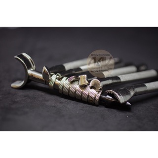 Tandy Mỹ | Bộ dao và tools chạm khắc trên da Veg thủ công Carving on Veg Tan Leather
