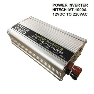 Máy đổi điện từ ắc quy 12vdc sang 220vac hitech ivt-650a