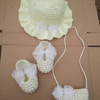 Combo 3 món len, sợi HandMade cho bé
