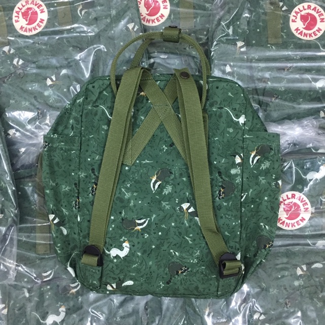 Balo Fjallraven Kanken Art - Green Fable  - Size laptop14 inch, phù hợp đi học, đi làm và du lịch