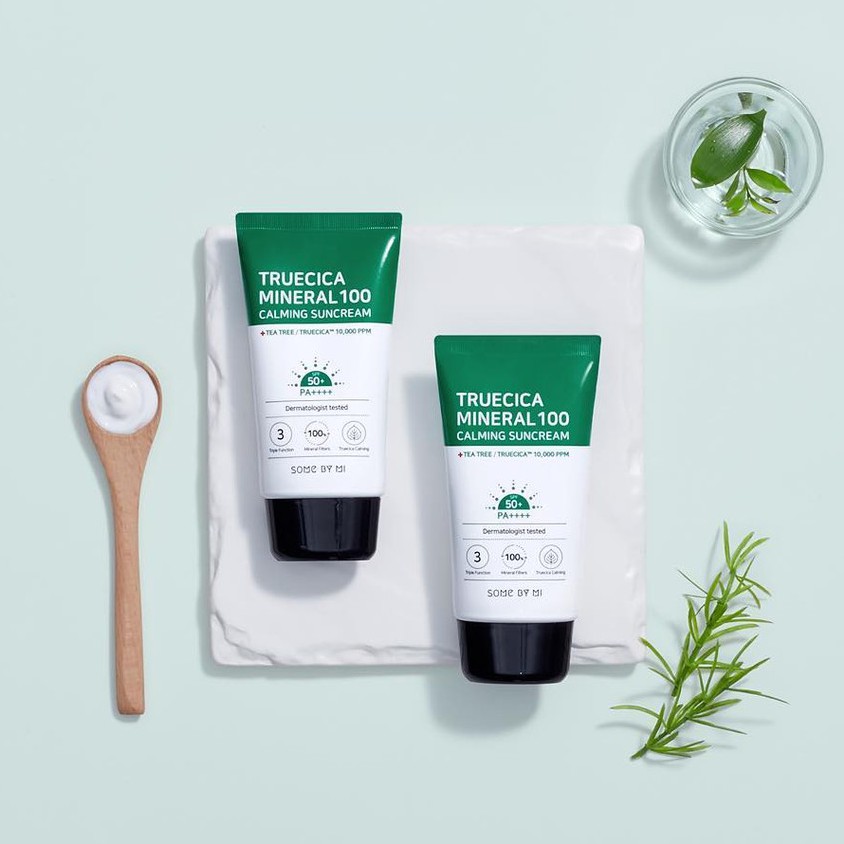 Kem Chống Nắng Some By Mi Truecica Minera 100 Calming Suncream 50PA++++ 50ml