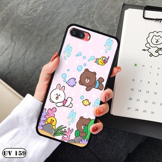 Ốp lưng nhám Oppo A5/ A3s - in hình