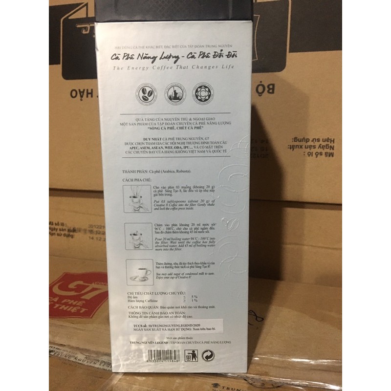 [CHÍNH HÃNG] Cà Phê Trung Nguyên Sáng Tạo 8 500g- Cà phê pha phin cao cấp | BigBuy360 - bigbuy360.vn