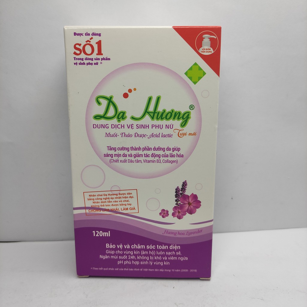 DẠ HƯƠNG 120ML tím có vòi