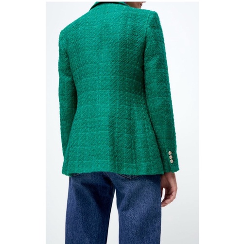 ÁO VEST DẠ TWEED ZARA AUTHENTIC TUỒN STORE
