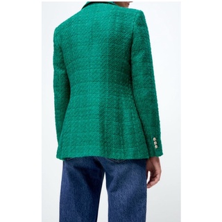 ÁO VEST DẠ TWEED ZARA AUTHENTIC TUỒN STORE