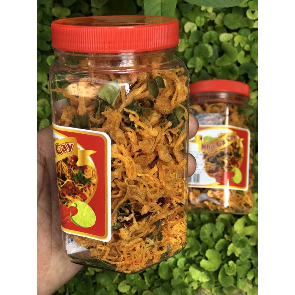 ( Hộp 130g+ gói 50g) Khô gà lá chanh 💥ẢNH SHOP CHỤP💥 hàng loại 1  thơm ngon chất lượng | BigBuy360 - bigbuy360.vn