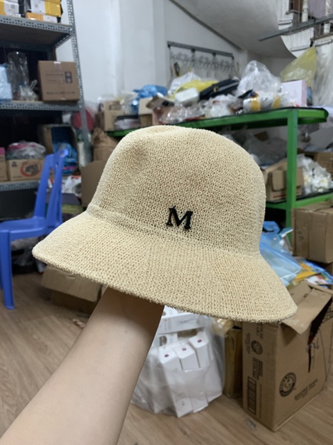 MŨ BUCKET CÓI CHỮ M SIÊU XINH