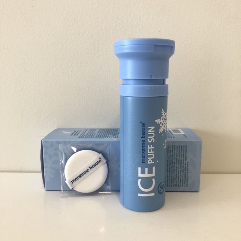 Kem chống nắng make up Ice Puff Sun mersenne beaute SPF50+ 100ml