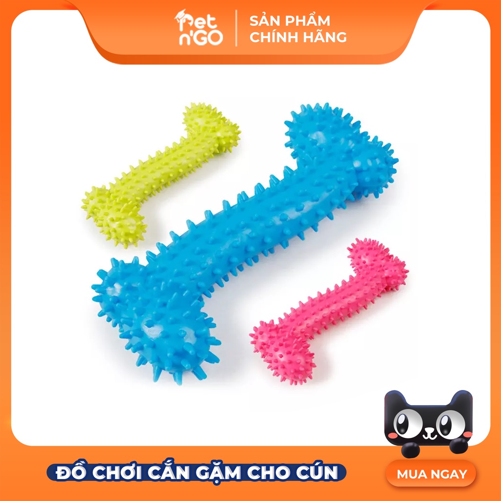 Đồ chơi cao su gặm sạch răng, chống cắn phá đồ cho chó