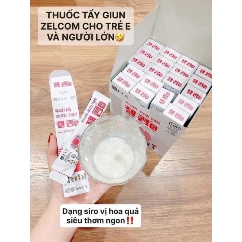 Siro diệt giun Hàn Quốc