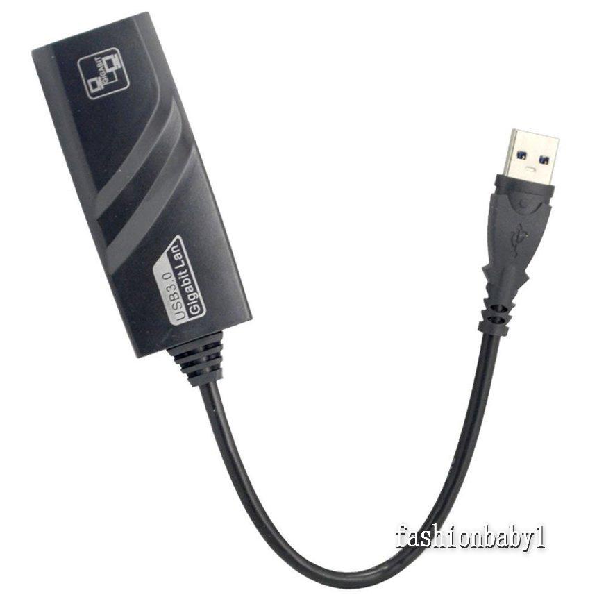 External Free Drive USB 3.0 LAN USB To RJ45 NIC RTL8153 Chip Network Card