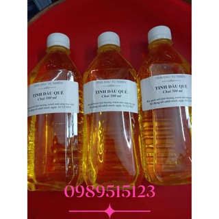 CHAI 500ml TINH DẦU QUẾ