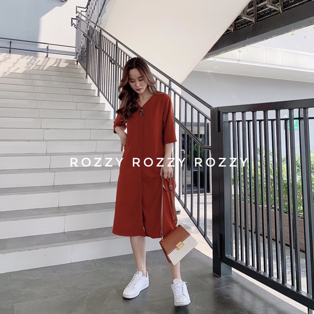 🌿🌸Kate dress váy dáng xuông thắt nơ | BigBuy360 - bigbuy360.vn