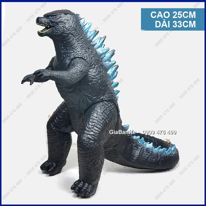 Mô Hình Quái Vật Godzilla Nhật Bản - Size Lớn 24-25cm - Chỉnh Khớp - 7766