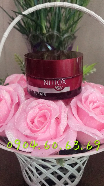 Kem Dưỡng Da Ngừa Lão Hoá Collagen Tổ Yến NUTOX NIGHT REPAIR 30ml