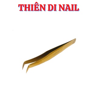 Nhíp volume vàng tạo fan nối mi Thiên Di Nail
