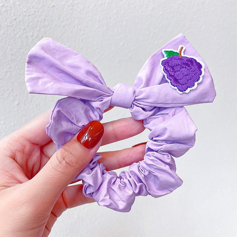 L&amp;X Korean Hair Accessories Fashion Cloth Fruit Bowknot Hair Rope for Women
