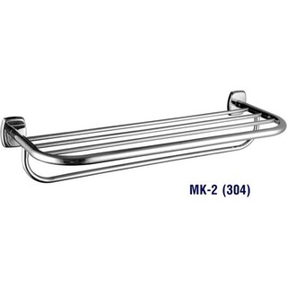 Máng vắt khăn tắm có thanh treo khăn cao cấp inox 304 .MK 099