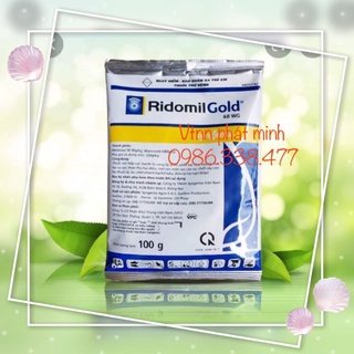 Thuốc trừ bệnh cây trồng ridomil gold 68wg - 100gram