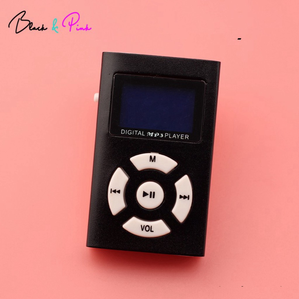 Máy nghe nhạc mini Shuffle có màn hình bàn phím rời tặng tai nghe và dây sạc