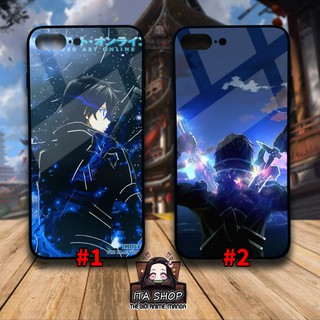 Ốp lưng Kirito - Sword Art Online - Ốp Lưng Anime  Ip 5s 6 6s 6s+ 7+8+ X Xs Xr 11 11 pro max 12 12 pro max