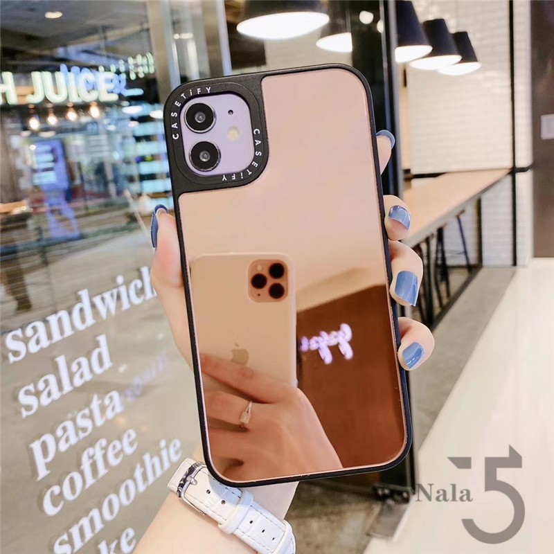 【Hard case】Makeup mirror solid color For iPhone 7/8 Plus / X / XS / XR / XS MAX / 11/11 PRO / 11 Pro MAX / SE2 | BigBuy360 - bigbuy360.vn