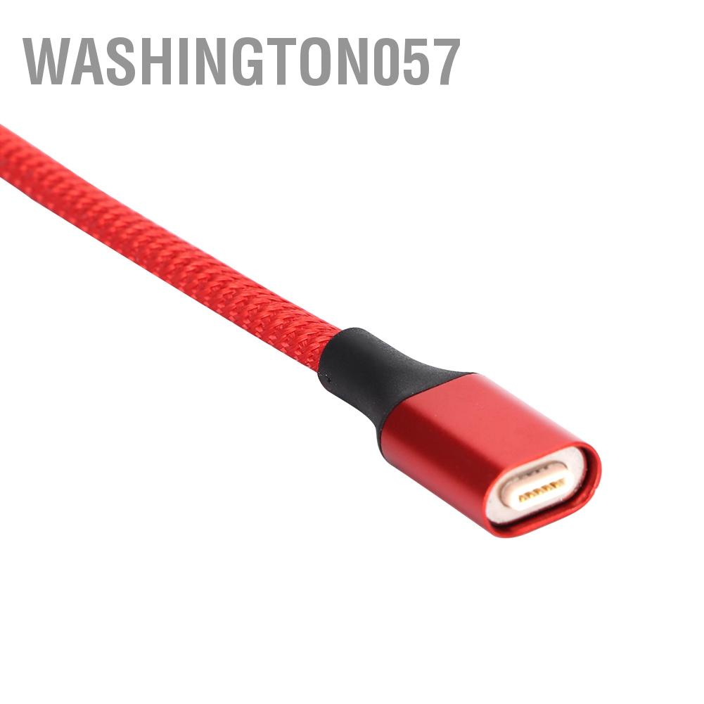 Washington057 5A Magnetic Cellphone Fast Charging Cable Mobile Phone Data Line for TypE C