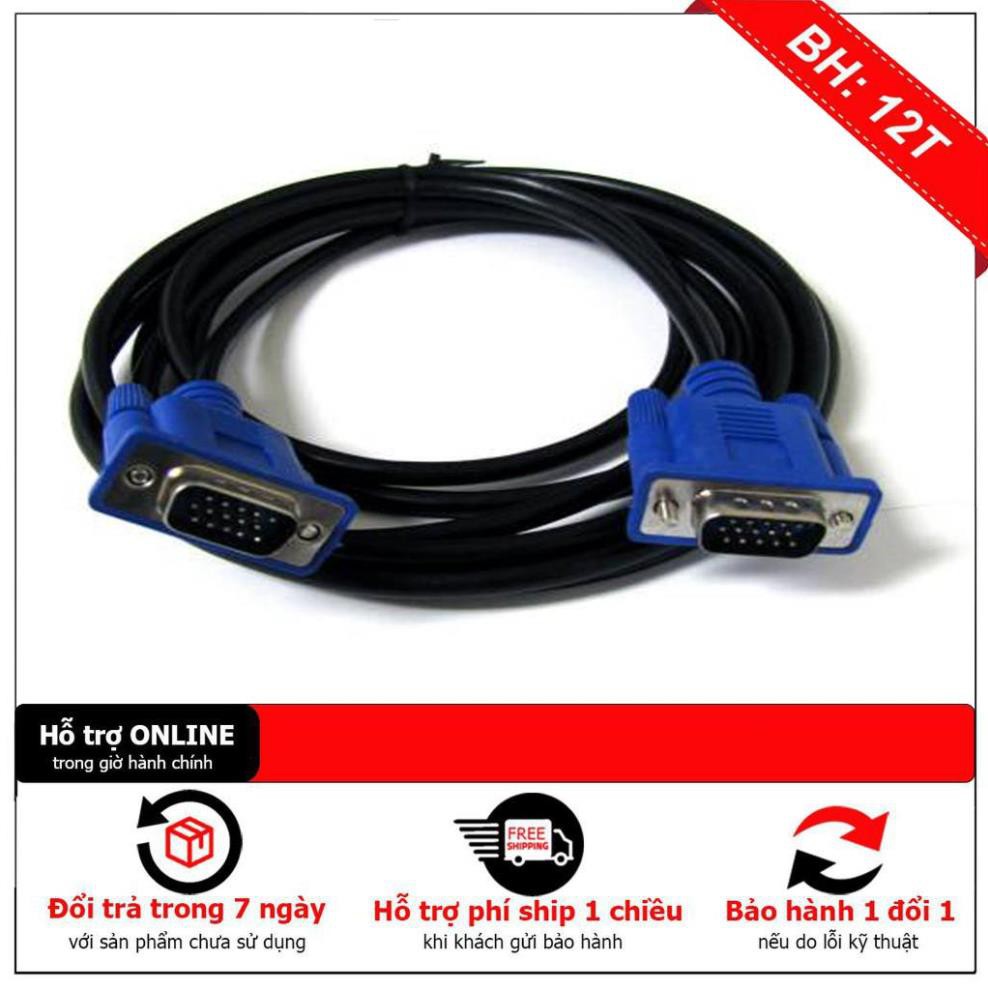 BH12TH [Mã ELFLASH3 hoàn 10K xu đơn 20K] Dây Cáp cắm Màn Hình Máy tính 1.5M | BigBuy360 - bigbuy360.vn