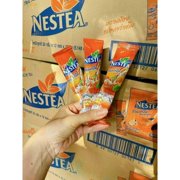 TRÀ SỮA NESTEA THÁI LAN BỊCH 13 GÓI NHỎ - Lùn Con Food